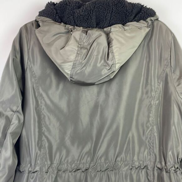 Lucky Brand Hooded Lined Anorak Water Resistant Jacket  Light Olive Green L - Picture 11 of 11